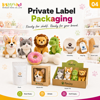 Mainan Anjing Interaktif dari Bahan Plush untuk Toko Hewan Peliharaan Online |   Squeaker & Crinkle, Label Pribadi, Pengambilan Sampel Cepat, Pasokan Massal