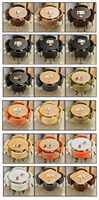 Vente en gros d'ensemble de 1table 4 chaises pour restaurant ensemble de table à manger moderne de luxe mobilier de salon tables en bois chaises en métal