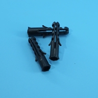 Cheville d'expansion en plastique type poisson, vis autoperceuse M4 de 6 mm, pour mur creux et brique, forte capacité de cisaillement, approvisionnement direct usine