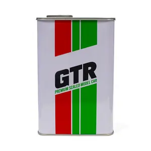 Metal Packaging Tin Can Factory Price Wholesale 500ml 1000ml Empty Olive Oil Cooking Oil Packaging Metal Tin Can