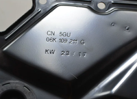 Cache-chaîne de distribution inférieur en métal 06K109211G compatible avec Tiguan, Magotan, Teramont, CC, A4, A5, A6, Q3, Q5, EA888 Gen3 2.0 TFSI