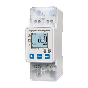 E-Meter Single Phase Smart Energy Meter With WiFi App Control LCD Display For Home Electricity Monitoring - Product Image 2