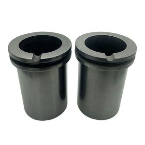<span class=keywords><strong>Prix</strong></span> d'usine bon marché Four à induction personnalisé à haute résistance Creuset en graphite de carbone en fonte d'aluminium à vendre - Product Image 5