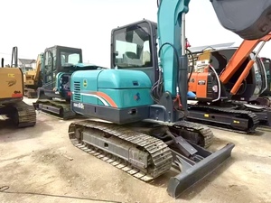 SWE60 Mini Excavadora usada SWE mini Excavadoras sobre orugas Certificado CE con cubo Segunda mano original 6ton Excavadoras usadas - Product Image 5