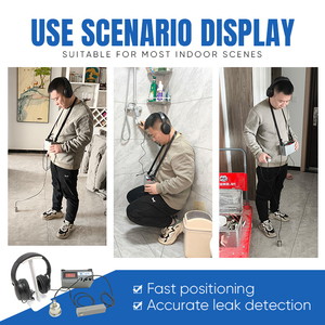 Dispositivo de Detección de Fugas de Agua de Alta Precisión con IP55 y Batería de 8.4V para Tuberías de Cocina y Uso Doméstico - Product Image 4
