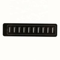 Adaptateur secteur intelligent à 10 ports, chargeur mural USB 50W 10A pour téléphone et tablette