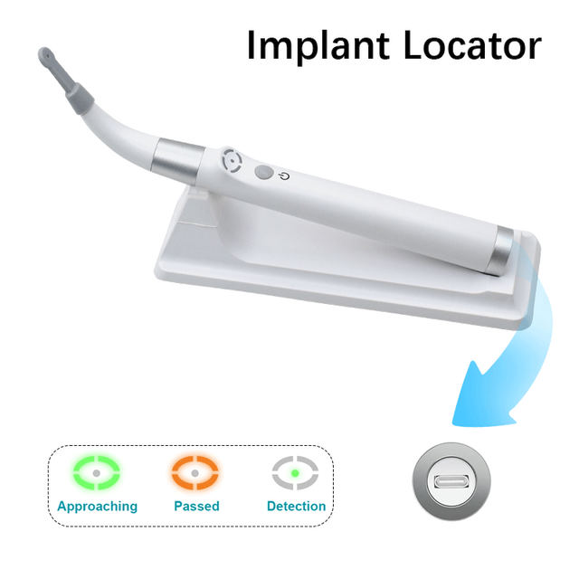 Dental Implant Locator Wireless Implant Detector 360°  Rotating Sensor Spotter Recise Positioning