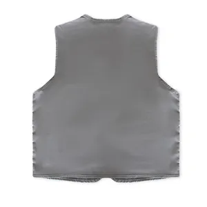 Multi Zakken Ladingen Visser Vest Custom Logo Vest Voor Vissen Wandelen Journalist Fotografie Camping Safari Vest Mannen