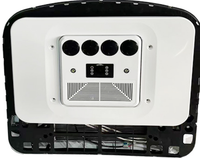 Climatiseur de toit électrique 12V 24V pour cabines de camions et tracteurs, nouveau système de refroidissement AC pour stationnement avec radiateur