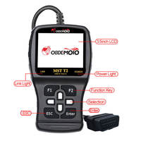 5 En 1 OBD II (Protocolo Euro V/IV) Lector de código Instrumento de diagnóstico de motocicleta para leer y borrar DTC
