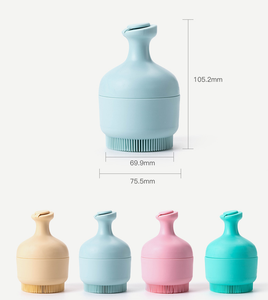 Outils de soin de la peau 2 en 1, rouleau de massage en silicone réutilisable pour le visage avec brosse faciale - Product Image 6