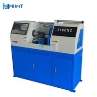 Mini tour CNC de précision CK0640 à rails rigides, machine d'usinage de métaux de haute qualité, tour CNC pédagogique