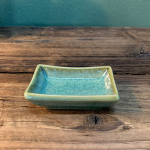<span class=keywords><strong>Prix</strong></span> d'usine, vente en gros, plats à condiments rectangulaires <span class=keywords><strong>de</strong></span> 3,5 pouces en céramique créative <span class=keywords><strong>de</strong></span> style européen, avec glaçure irisée, sans plomb ni cadmium - Product Image 6