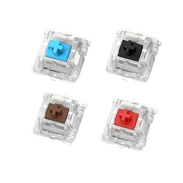 Spot Wholesale Blue Black Brown Switches Customized DIY Hot Swappable Mechanical Keyboard