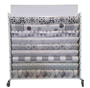 Espositore per Tovaglie Autoportante Dimensioni Personalizzabili per Negozi al Dettaglio Espositore Bifacciale per Tovaglie - Product Image 5