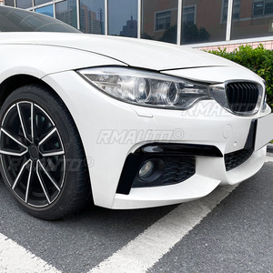 Lame de pare-chocs avant, cache de feux antibrouillard et grille de calandre pour BMW Série 4 F32 F33 F36 M Sport 2014-2020 - Accessoire de style automobile - Product Image 2