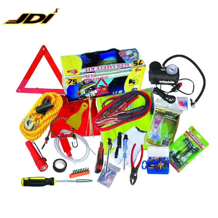 JDI-QZH13 उच्च गुणवत्ता कार दुर्घटना आपातकालीन उपकरण किट