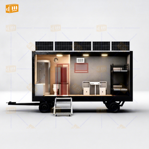 Maisonnette haut de gamme sur roues, mobile de luxe, clé en main, pour <span class=keywords><strong>Airbnb</strong></span>, glamping, complexe hôtelier, design modulaire - Product Image 3