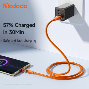 Cable de Carga Mcdodo 209 de 1.8m, Supercarga para Teléfonos Samsung, Oppo 6Amp, <span class=keywords><strong>Honor</strong></span> 70 Pro, <span class=keywords><strong>50</strong></span> Pro, 100W - Product Image 3