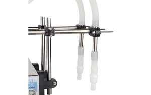 Remplissage à deux têtes ajustées séparément Remplisseur de <span class=keywords><strong>d</strong></span>ébit <span class=keywords><strong>d</strong></span>'augmentation de liquide CNC Remplisseur de liquide semi-automatique à grand volume de vente chaude - Product Image 3