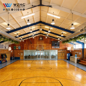 Structure en acier PEB Q235, structure robuste pour terrain de football et de basketball intérieur, isolée pour les clubs sportifs - Product Image 3