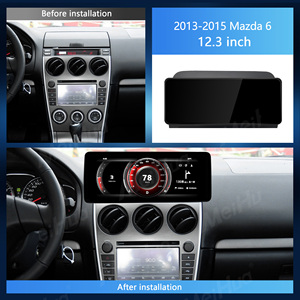 Meihua Radio estéreo para salpicadero de coche de 12,3 pulgadas para <span class=keywords><strong>Mazda</strong></span> <span class=keywords><strong>6</strong></span> 2013-2015 Android <span class=keywords><strong>Auto</strong></span> y Carplay 1 año de garantía con cámara - Product Image 3