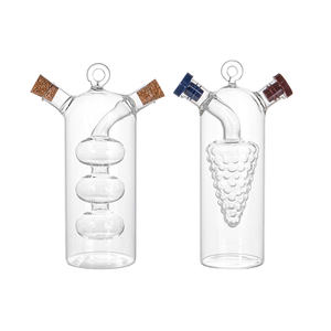 Juego <span class=keywords><strong>de</strong></span> Regalo JINGHUANG, Diseño <span class=keywords><strong>de</strong></span> Almacenamiento Múltiple, Botella <span class=keywords><strong>de</strong></span> Vidrio con Dos Boquillas <span class=keywords><strong>para</strong></span> Aceite <span class=keywords><strong>de</strong></span> Oliva, Vinagre, Salsas y Condimentos - Product Image 4