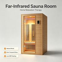Cabina de Sauna con Selección de Madera Premium, Paneles de Vidrio sin Juntas, Controles Digitales e Interior Personalizado para Proyectos Residenciales de Lujo