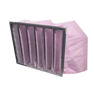 Best Quality F9 F8 F7 F5 Washable Bag Filter Medium Pocket Filter for Ventilation System Air-conditioning Filter