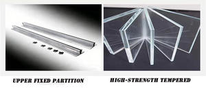 <span class=keywords><strong>Porte</strong></span> en verre coupe-feu homologuée UL, panneau en verre coupe-feu, barrière en verre coupe-feu fabriquée en Chine - Product Image 3