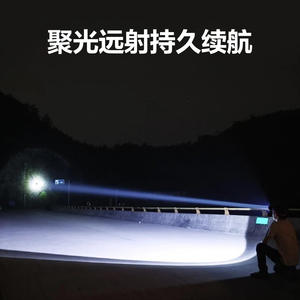 ไฟฉายคาดศีรษะแบบชาร์จไฟได้ ระยะ 300-499 เมตร ความสว่างสูง ไฟ LED สำหรับตกปลา เหมืองแร่ ลาดตระเวน ใช้งานกลางแจ้ง - Product Image 3