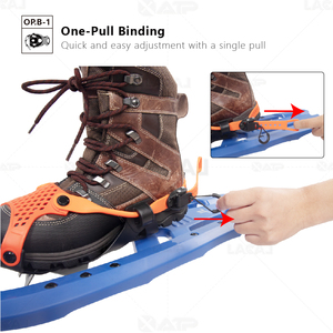 XATP Top Vente One-pull Reliure Cadre En Plastique En Plein Air Hiver Unisexe Raquettes À Neige pour <span class=keywords><strong>Ski</strong></span> Hommes Femmes - Product Image 5