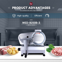 Nouvelle machine à trancher le pain, les légumes et la viande congelée, semi-automatique, portable, commerciale, haute efficacité, en céramique, pour restaurants