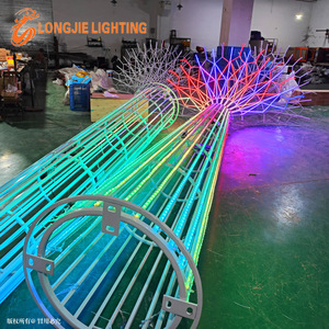 H:6.0M High Quality Standard RGBW Color Changeable Christmas <strong>Tree</strong> 3D <strong>LED</strong> Motif Light - Product Image 4