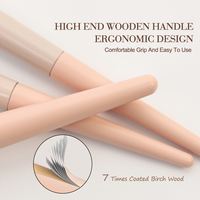 Ensemble de 12 pinceaux de maquillage professionnels de luxe avec manche en bois, poils synthétiques vegan, logo personnalisé, pour le visage, les yeux, le blush, le blending et le correcteur