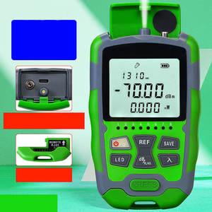Medidor de Potência Óptica Multifuncional Avançado com Teste de Rede RJ45, Faixa Dupla -70 a +10 dBm - Product Image 4