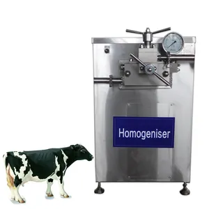 Mesin pembuat susu kedelai otomatis komersial peralatan pengolahan susu kacang macan lini produksi susu almond