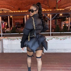 Chaqueta de Lana Popular para Otoño e Invierno, Abrigos Cálidos Impermeables para <span class=keywords><strong>Mujer</strong></span>, ODM - Product Image 4