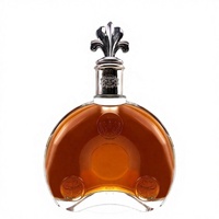 750ml Maßgefertigte Farbige Matte Frostglas Wein- & Spirituosenflaschen mit Korkverschlüssen für Whisky-Verpackungen