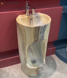 Nuovo Design Lavabo in Ceramica per Bagno, Lavandino per Lavaggio Mani e Piedi, Piccolo Lavabo per Abluzione Musulmana - Product Image 3