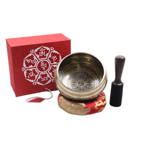 Nepal Made <b>Tibetan</b> <b>Singing</b> <b>Bowl</b> - Perfect for Meditation, Chakra Healing, Prayer, Mindfulness - <b>Tibetan</b> Healing <b>Singing</b> <b>Bowls</b> - Product Image 3