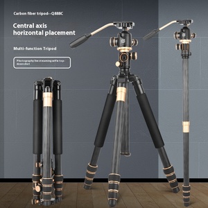 Q888c sợi carbon SLR máy ảnh Tripod chuyên nghiệp đa chức năng cầm tay hình cầu Pan-Tilt nhiếp ảnh khung - Product Image 2