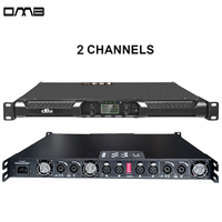 PFA502 Nouveau produit Amplificateur de puissance audio numérique professionnel de classe D 2 canaux avec écran OLED Puissance 4Ω pour haut-parleurs 750W