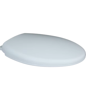 Couvre-siège de toilette universel durable blanc avec mécanisme d'ouverture silencieuse et matériau de haute qualité pour un confort optimal - Product Image 1