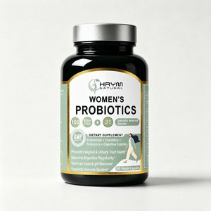 Capsule probiotiche per la salute digestiva delle donne, con 100 miliardi di CFU che contengono enzimi digestivi, prebiotici e mirtillo rosso - Product Image 1
