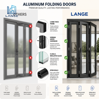 Fenêtre à battant en aluminium à rupture de pont thermique, étanche, haute performance, à cadre fin, ouverture vers l'extérieur, pour zones pluvieuses