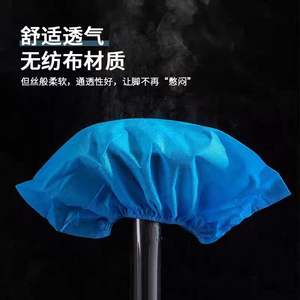 Couvre-<span class=keywords><strong>chaussures</strong></span> jetable antidérapant non tissé Couvre-<span class=keywords><strong>chaussures</strong></span> jetable élastique <span class=keywords><strong>de</strong></span> protection anti-poussière antidérapant (un paquet <span class=keywords><strong>de</strong></span> 100 pièces) - Product Image 5