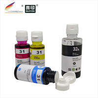زجاجة حبر قابلة لإعادة التعبئة لطابعات إتش بي 32 و32xl و31 سمارت تانك بلس 551 و555 و559 و570 و571 و651 و655