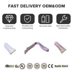 PTFE ダブルシリコンゴム製イーサネットケーブル配線ハーネス（PBT付き）ロボットおよびコンピュータ電子データ制御ネットワーク用 - Product Image 4