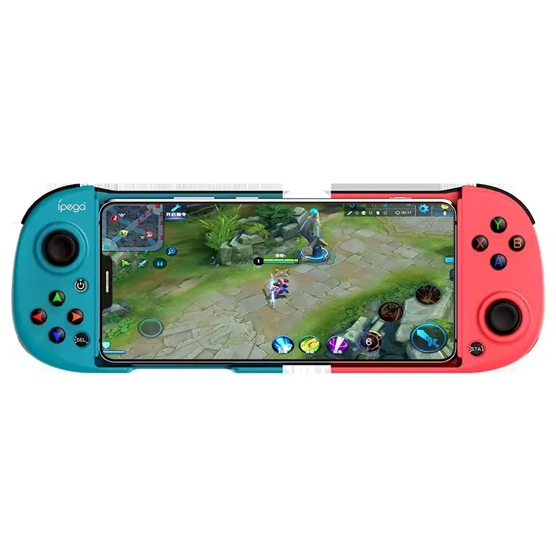 IPEGA PG-9217 BT Gamepad nirkabel untuk Android, Joystick dapat ditarik untuk Iphone Game Pad Handle menggambar pengontrol Game